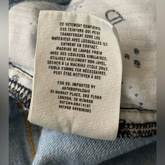 Pilcro and the Letterpress Hyphen Jeans - Size 28 - Picture 9 of 12
